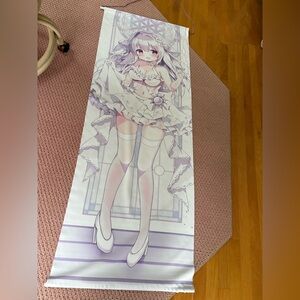Anime Wall Scroll with Character Art (Life Size)